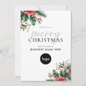 メリークリスマスモダンフローラ事業 シーズンカード (正面)