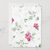 メリークリスマスモダン台本ミニマリズム シーズンカード (裏面)