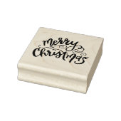 メリークリスマスモダン書道スタンプ ラバースタンプ (スタンプ)
