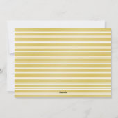 メリークリスマスモダン金ゴールド写真コラージュ シーズンカード (裏面)