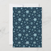 メリークリスマスモダン3月4日フォトホリデー シーズンカード (裏面)