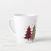 メリークリスマスモダン&エレガント カフェラテマグ (左アングル)