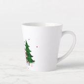 メリークリスマスモダン&エレガント カフェラテマグ (右)