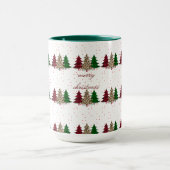 メリークリスマスモダン&エレガント マグカップ (中央)