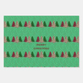 メリークリスマスモダン&エレガント ラッピングペーパーシート (正面3)