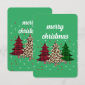 メリークリスマスモダン&エレガント 招待状 (正面/裏面)