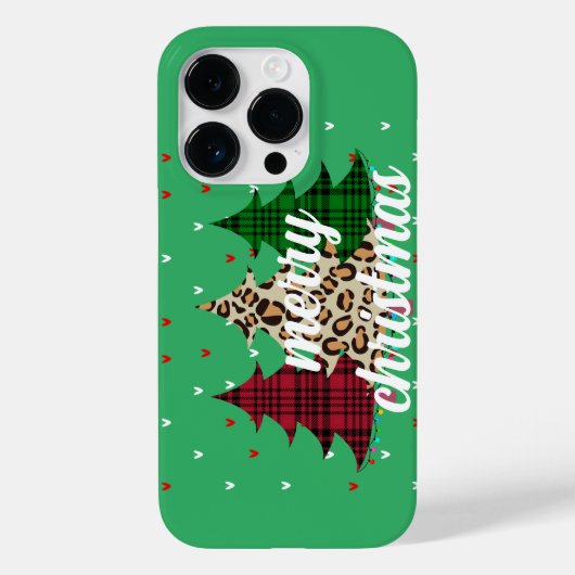 メリークリスマスモダン&エレガント Case-Mate iPhoneケース (裏面)