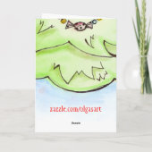 メリークリスマスモミ シーズンカード (裏面)