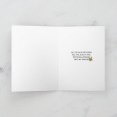 メリークリスマスモルモットグリーティングカード カード (内部)