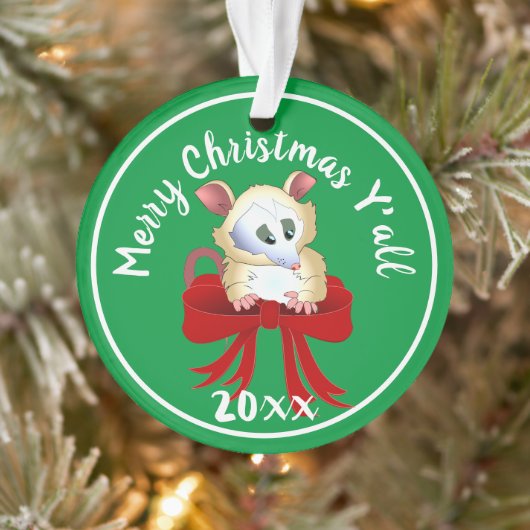 メリークリスマスヤはポッサムと一緒だ オーナメント (ツリー)