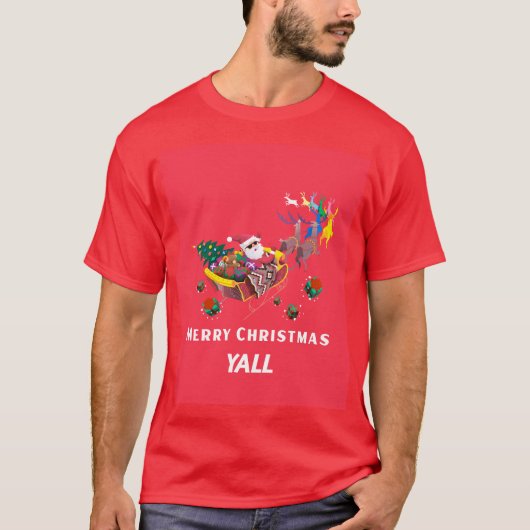 メリークリスマスヤール Tシャツ (正面)