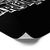 メリークリスマスライトサンタハットクリスマスファミリーメンズW ポスター (角)