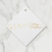 メリークリスマスライトフォイル フェイバータグ (正面)