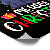 メリークリスマスライトベアトナディアハットクリスマスPjs ポスター (角)