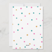 メリークリスマスライトホリデーフォトカード シーズンカード (裏面)