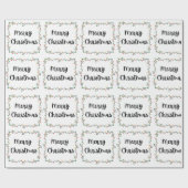 メリークリスマスライトラッピング紙 ラッピングペーパー (フラット)