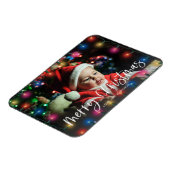 メリークリスマスライト写真 マグネット (左側)