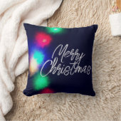 メリークリスマスライト クッション (ブランケット)