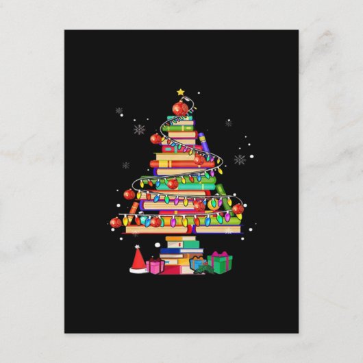 メリークリスマスライブラリツリー エンクロージャーカード (正面)