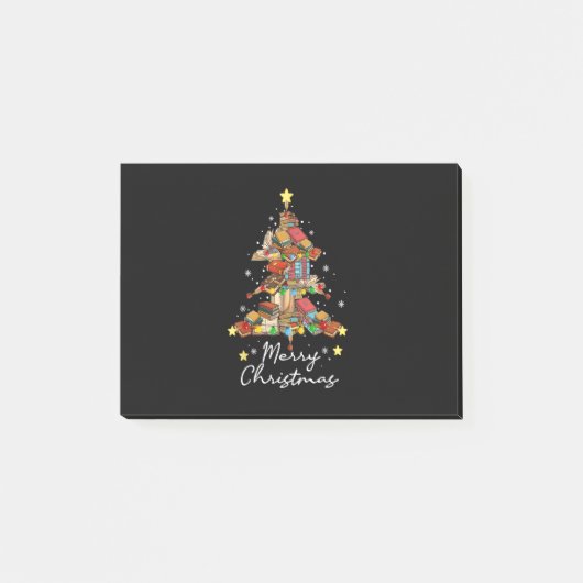 メリークリスマスライブラリー読ツリーブックの恋人の李 ポストイット (正面)