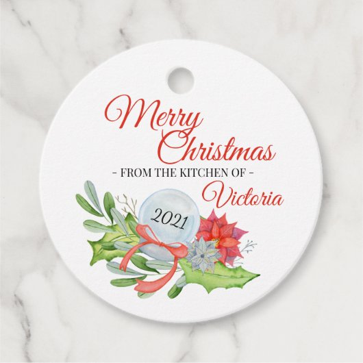 メリークリスマスラウンドのキッチンクラシックから フェイバータグ (正面)