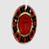メリークリスマスラスベガス オーナメント (正面)
