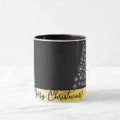 メリークリスマスラックスカード マグカップ (中央)