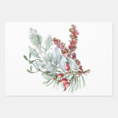 メリークリスマスラッピング紙シート ラッピングペーパーシート (正面)