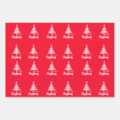 メリークリスマスラッピング紙 ラッピングペーパーシート (正面2)