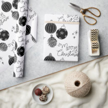 メリークリスマスラッピング紙