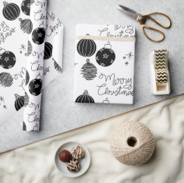 メリークリスマスラッピング紙 ラッピングペーパー