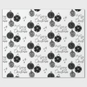 メリークリスマスラッピング紙 ラッピングペーパー (フラット)