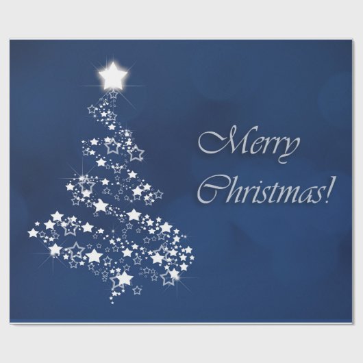 メリークリスマスラッピング紙 ラッピングペーパー (フラット)