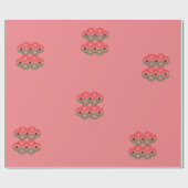 メリークリスマスラッピング紙 ラッピングペーパー (フラット)