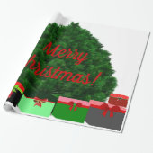 メリークリスマスラッピング紙 ラッピングペーパー (アンロールド)