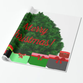 メリークリスマスラッピング紙 ラッピングペーパー