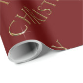 メリークリスマスラッピング紙 ラッピングペーパー (ロールコーナー)