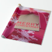メリークリスマスラッピング紙 ラッピングペーパー (アンロールド)