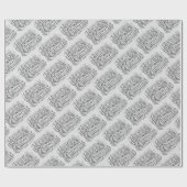 メリークリスマスラッピング紙 ラッピングペーパー (フラット)