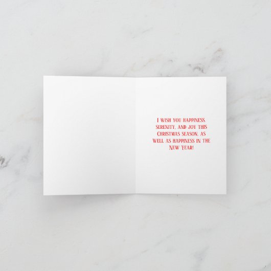 メリークリスマスラテとヴィンテージオーナメントボス カード (内部)