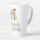 メリークリスマスラテマグ カフェラテマグ (右アングル)