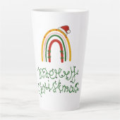 メリークリスマスラテマグ カフェラテマグ (正面)