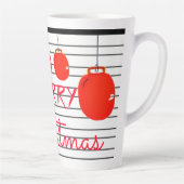 メリークリスマスラテマグ カフェラテマグ (右)