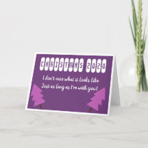 メリークリスマスラブカード