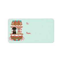 メリークリスマスラブラドールレトリエバードッグ