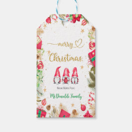 メリークリスマスラベル ギフトタグ