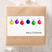 メリークリスマスラベル ラベル (インサイチュ)