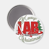 メリークリスマスラボ臨床部長 マグネット (正面/裏面)