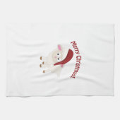 メリークリスマスラム キッチンタオル (横)