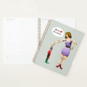 メリークリスマスリトル小妖精や小人 プランナー手帳 (ディスプレー)